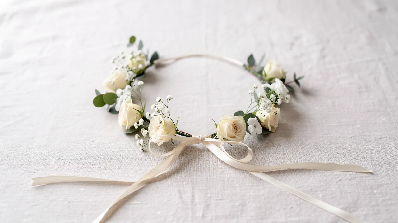 Blumenkranz fürs Haar
